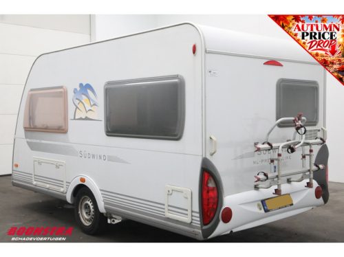 Knaus S&uuml;dwind 420 NL Premium Line Mover Fietsendrager Lengtebed treinzit foto: 3