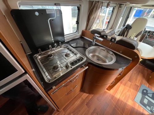 Hymer Star Edition B614sl Aire acondicionado de techo Horno Portabicicletas BearLock foto: 17