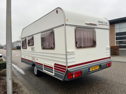 HOME-CAR Racer 45 Spirit | French bed | Dinette | Front bicycle rack | Heater | Refrigerator | Toilet and sink photo: 6
