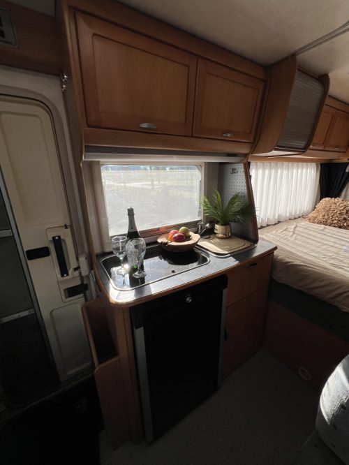 Hymer B574 FRANSBED + RONDZIT MOTORAIRCO 2X ACCU MAXFANN foto: 17