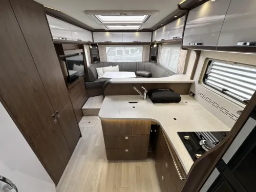 Frankia Platin I 8400 PLUS Mercedes Round sofa 190HP photo: 6