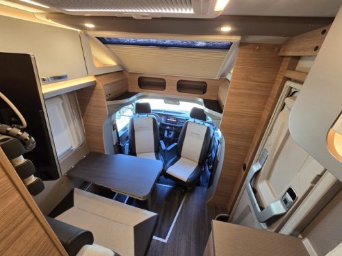 Weinsberg X-CURSION 500 MQ EDITION PEPPER 150 HP AUTOMATIC ONLY 12,142 KM!! APPLE CAR PLAY ANDROID AUTO ADAPTIVE CC TV + SATELLITE SEAT HEATING SWIVEL SEATS photo: 18