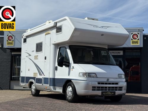 Hobby Fiat Ducato 2.8 dis belt replaced 07-04-24 at 102k km overcab bed bunk beds power steering awning bike rack solar panel Golds