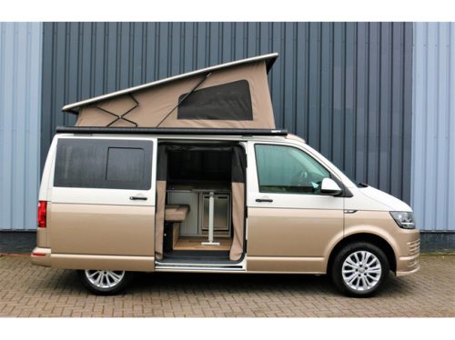 Volkswagen Transporter 2.0 tdi 150pk Autom 4 Plazas para dormir Cruise Climatic Nuevo interior asiento de pasajero giratorio mosquitera foto: 3