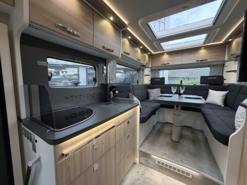 Frankia F-Line 740 PLUS Lounge dinette Single beds Air conditioning photo: 20