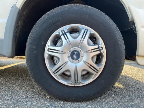 Fiat Ducato 14 2.5 Gran Volume | Goofy | NIEUWE APK | Trekhaak | 7 Persoons | Kachel | Koelkast | Alkoofbed | 2x Treinzit | Fietsenrek foto: 22