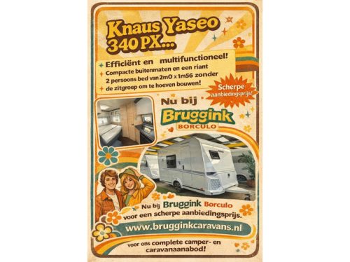 Knaus Yaseo 340 PX VERY COMPACT! photo: 1
