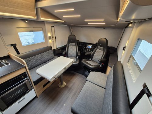 Adria SONIC SUPREME 700DL 161 HP AUTOMATIC ONLY 11,366 KM MANY OPTIONS SOLAR AIR CONDITIONING 16 INCH RIMS SINGLE BEDS POP-TOP ROOF photo: 14