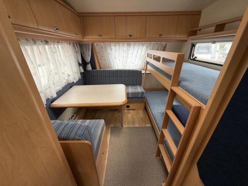 Hobby De luxe Easy 540 UK Kinderzimmer Rundsitz Foto: 2