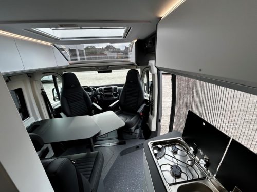 Adria Twin Supreme 640 SLB Bekleding Leer photo: 8