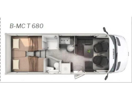 Hymer BMC-T 680 Vlakke vloer Foto: 6