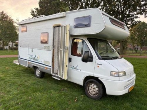 Dethleffs Globetrotter 5880 A 2nd Owner / Orig. NL photo: 5