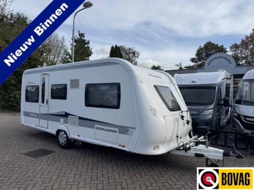 Hobby Excellent 495 UL with SINGLE BEDS and large dinette **Mover/Spare wheel/XXL Fridge/Bike rack front &amp; rear/Very neat cond**