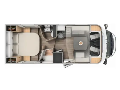 Sunlight T 69 LC without drop-down bed / automatic photo: 17