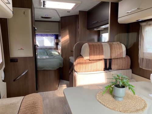 ROLLER Team T-line 255 Toit relevable Climatisation Cruise Suspension pneumatique 6 couchages photo : 19