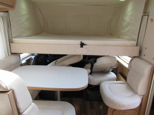 Hymer Exsis-i EX 688 Single beds pull-down bed integral year 2014 photo: 13