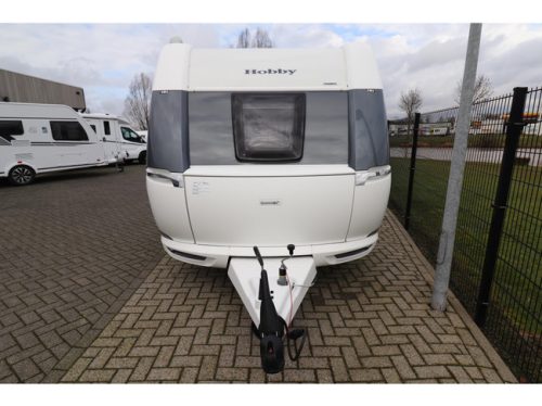 Hobby Excellent 495 UL Single bed/ Thule awning photo: 2