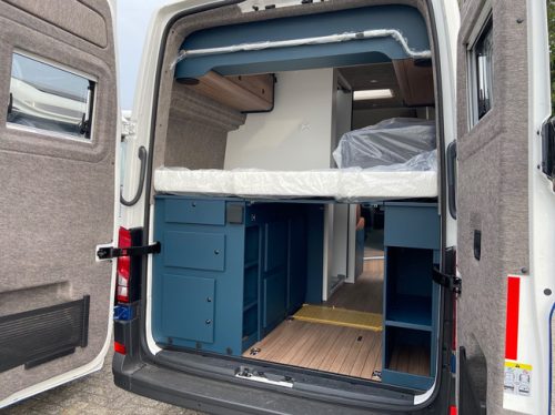 Eriba Car 600 Candy White - Ocean Blue VW photo: 22