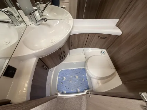 Hobby De luxe Easy 495 UL Enkele bedden, Mover bj14  foto: 17