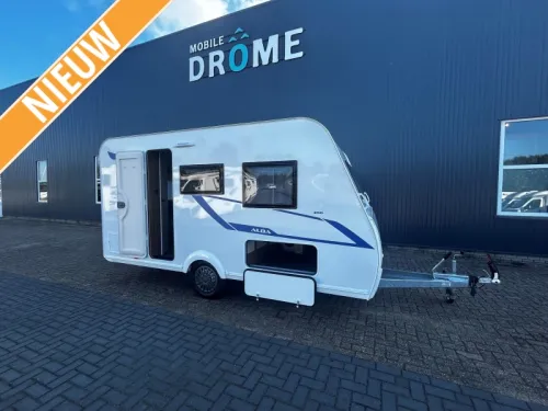 Caravelair Alba 390 avec t&ecirc;te d'attelage stabilisatrice