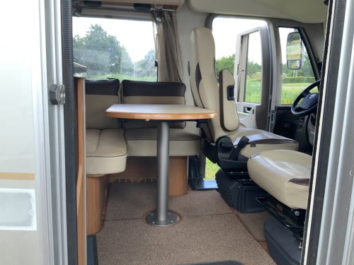 Hymer B 514 SL Star-Edition, AUTOMATIC, Integral, Motor-air conditioning, Air suspension, Alko-Max-chassis, Transverse bed & pull-down bed Marum Camper centrum on the road photo: 6