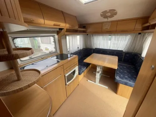 Chateau Cantara 490 FHU Frans bed rondzit tent  foto: 10