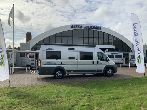 P&ouml;ssl  640  160 PK  Kastenwagen , Einzelbetten, Motor-Klimaanlage, Fahrradtr&auml;ger schwenkbar f&uuml;r zwei E-Bikes  , Bj.2010 Marum Camper centrum on the road foto: 41