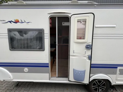 Hobby De luxe Easy 540 UL enkele Bedden Mover Airco  foto: 13