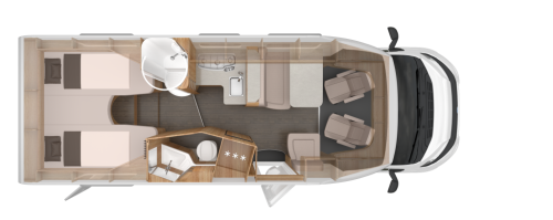Knaus Sky TI 700 MEG, Single beds 150 hp photo: 29
