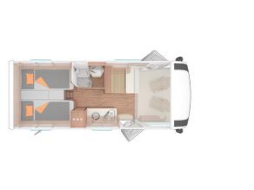 Weinsberg CaraCore 650 MEG Automatik / Hubbett Foto: 1