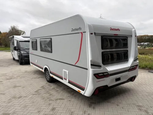 Dethleffs Summer Edition 500 QSK Etagenbett / Querbett Foto: 2