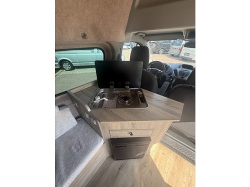 Ford transit van conversion professionally converted pop-top roof air conditioning cruise control 2 berths awning thule towbar apk until 30-09-2027 photo: 13