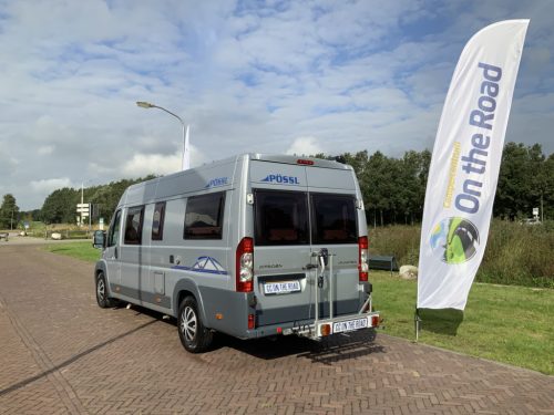 P&ouml;ssl  640  160 PK  Kastenwagen , Einzelbetten, Motor-Klimaanlage, Fahrradtr&auml;ger schwenkbar f&uuml;r zwei E-Bikes  , Bj.2010 Marum Camper centrum on the road foto: 40