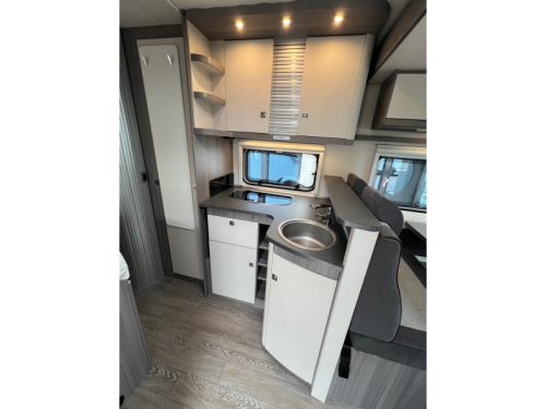 Hobby Optima Ontour 65 HFL French bed, air conditioning, pull-down bed photo: 12