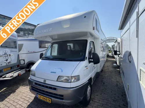 Hymer Camp 644 G 6 pers LARGE GARAGE 128hp