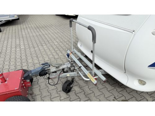 Hobby De luxe Easy 450 UF Querbett Rundsitzgruppe Toilette Foto: 14