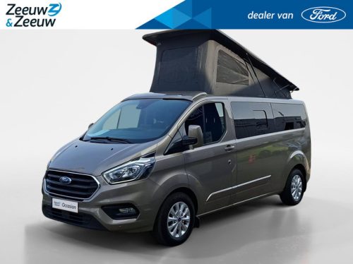 Ford Transit Custom Camper 2.0 TDCI L2H1 Limited | Zahnriemen wurde ersetzt | Camper mit 2 Schlafpl&auml;tzen | K&uuml;che mit Sp&uuml;le, K&uuml;hlschrank, Gasherd | Sonnenschutz | Anh&auml;ngerkupplung Foto: 0