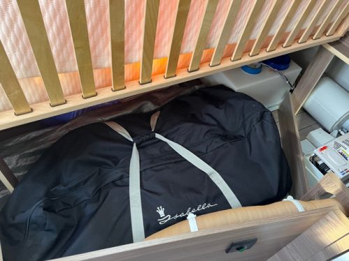 Knaus 450 Fu Sport Franz&ouml;sisches Bett, Rangierhilfe, Klimaanlage, Neuzustand! Foto: 7