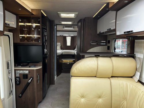 Frankia Platin I 8400 GD Airco, level, lage KM  foto: 9