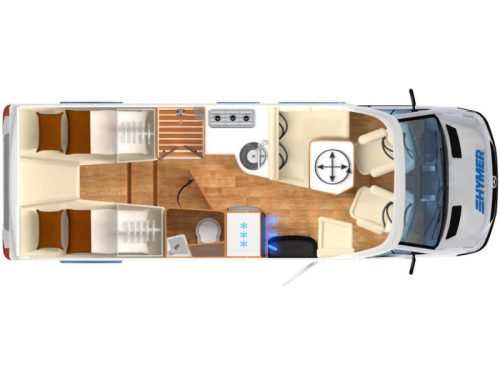 Hymer BMC-T 680 Vlakke vloer Foto: 5