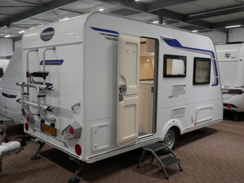 Caravelair Alba 390 bicycle carrier photo: 2