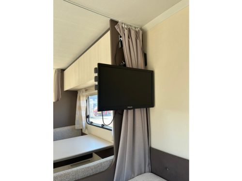 Caravelair Antares 476 Family Litera | Portabicicletas | Avance | TV | Cama francesa | Asiento de tren | Mosquitera foto: 11