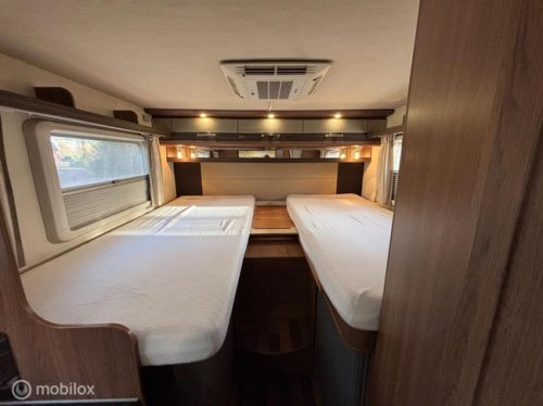Knaus 650 MEG Sky plus Fiat 2.3 150Hp Automatic | Single beds | Pop-up bed | Roof air conditioning | Shower/toilet | XXL Garage | Satellite TV | TOP CONDITION photo: 2