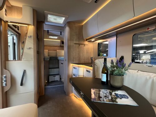 Laika Ecovip H 4109 DS Face 2 Face, Drop-down bed photo: 22