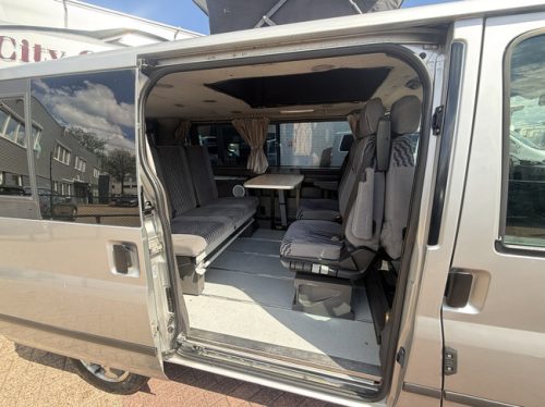 Ford TRANSIT-EUROLINE/NUGGET van conversion 7 seats in very neat condition air conditioning sofa bed pop-top roof towbar MOT until 04-30-27 photo: 3