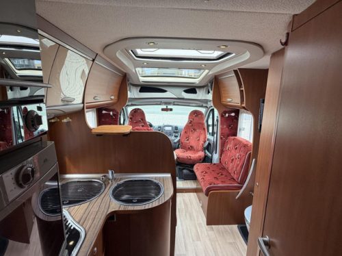 Chausson Chausson Allegro 94 Transverse bed Solar panel Awning Bike rack photo: 15