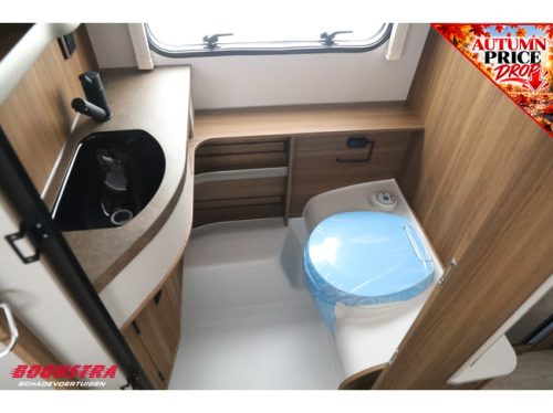 Eriba Touring 630 Legend Hefdak Luifel Dwarsbed Comfort Design Vloerverwarming foto: 19
