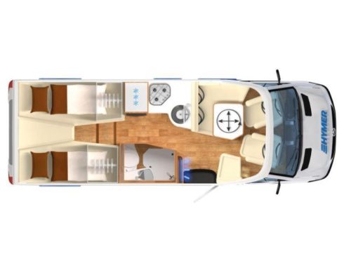 Hymer BMC-T WhiteLine 600 LEVEL-AIRCO-ZON-1E EIGE Foto: 23