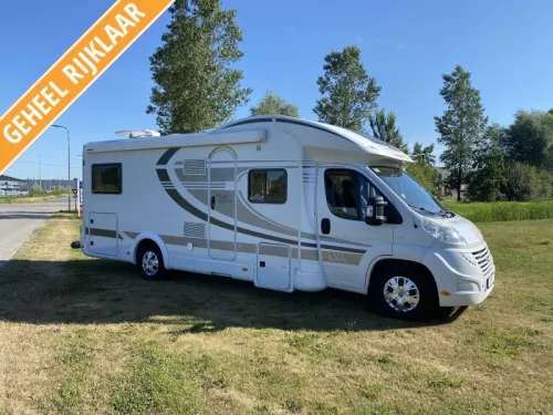 Dethleffs Magic Edition 7151 EB length beds + drop-down bed
