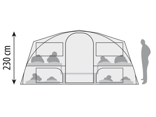 Europa Camper Trailcruiser Comfort - 8 Personen - 2026 neu Foto: 22